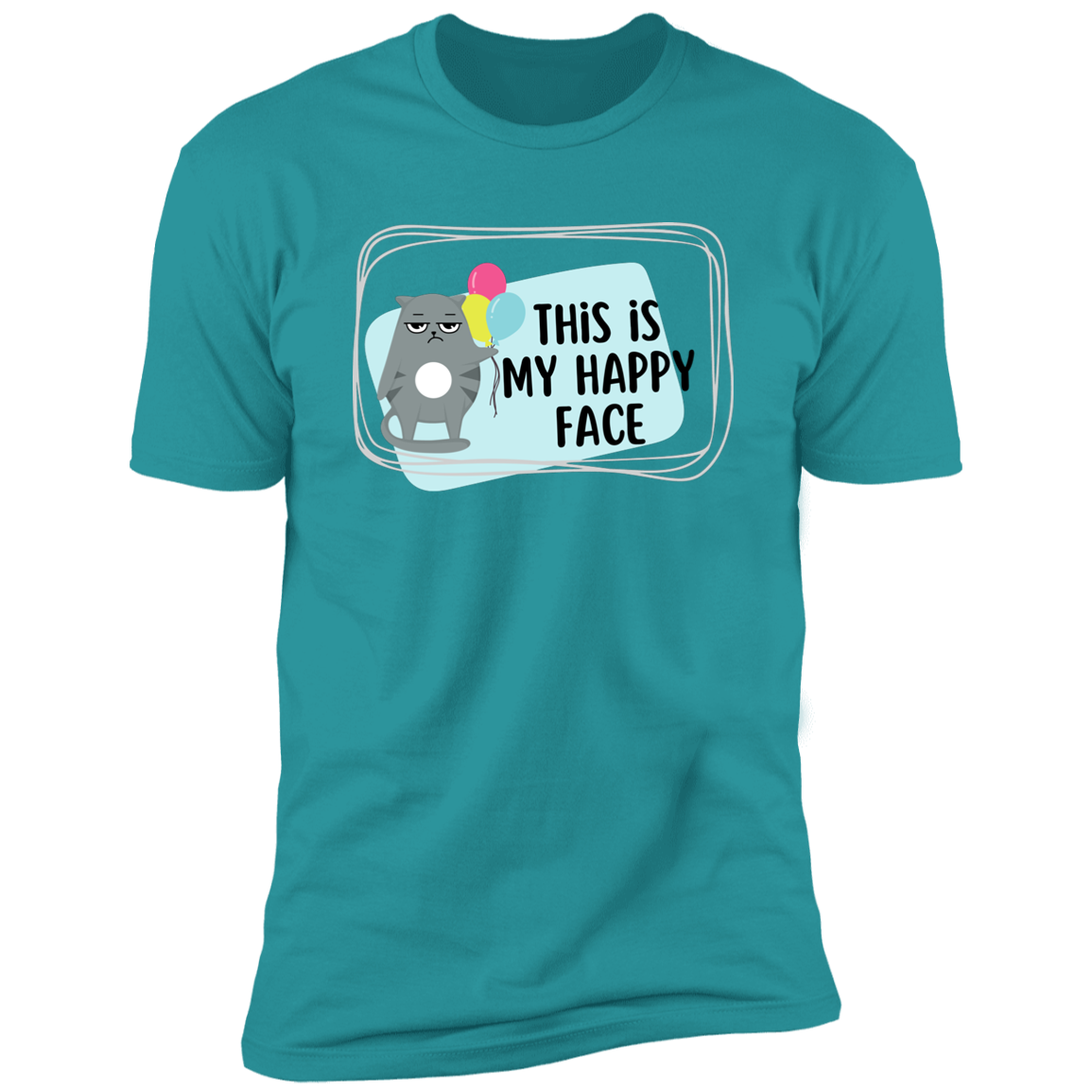This is my happy face | T- Shirts