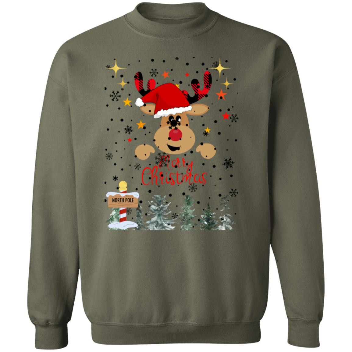 Christmas - Ugly Crewneck Pullover Sweatshirt