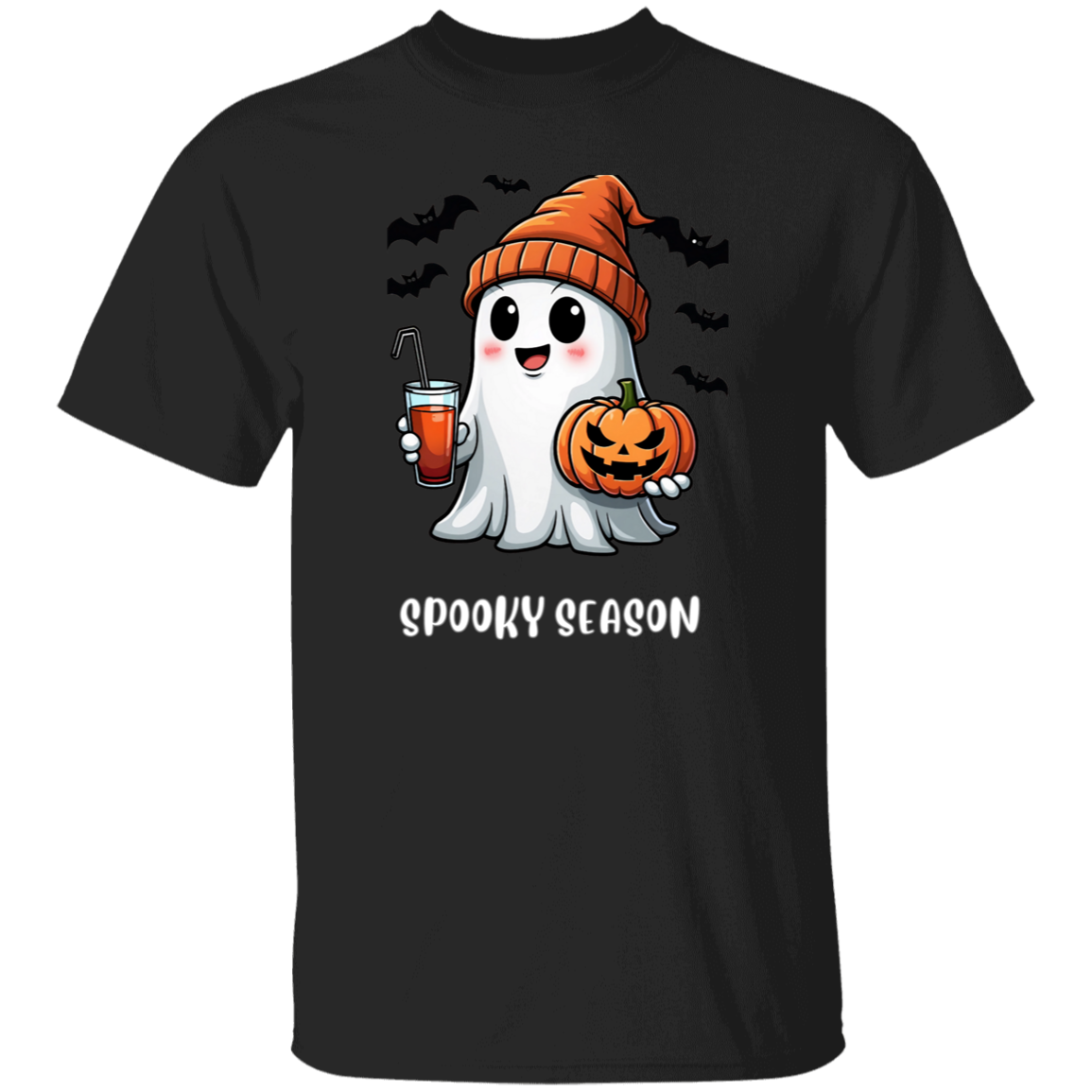 Halloween Ghost Coffee G500 T-Shirt