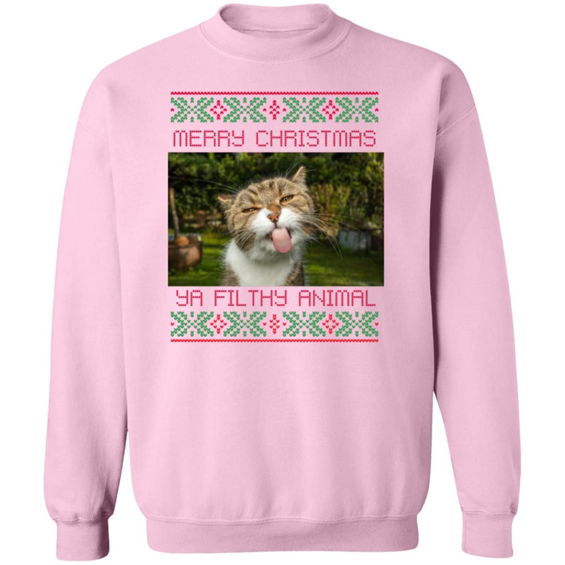 Christmas Ugly Sweater Crewneck Pullover Sweatshirt