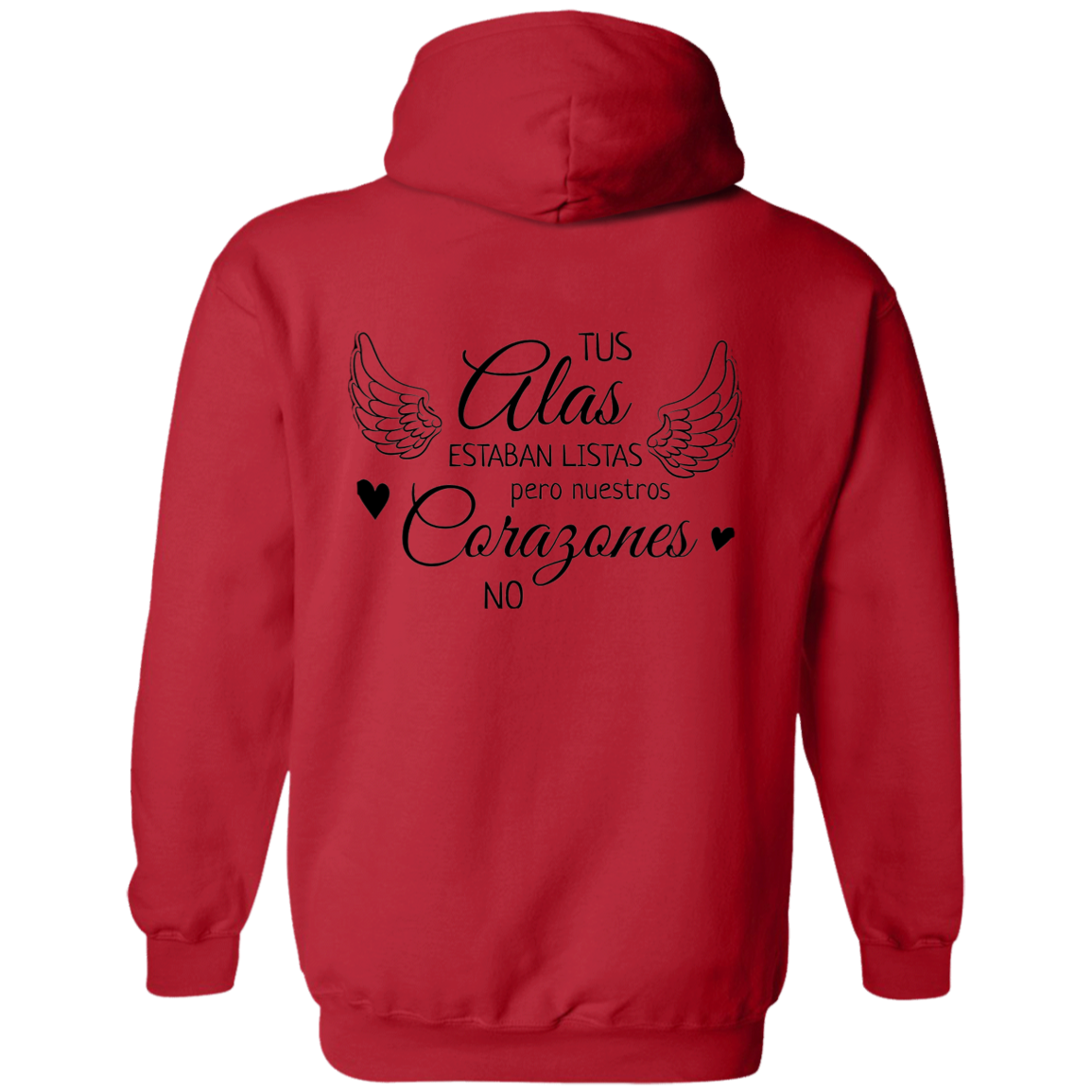 Tus Alas Estaban Listas Pullover Hoodie