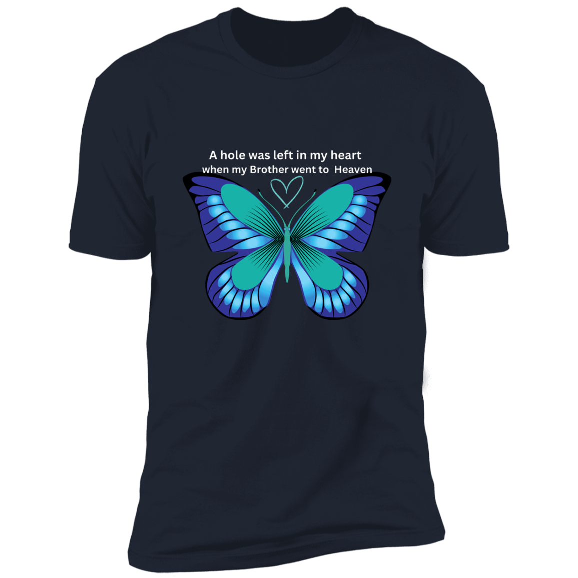 A hole was left in my heart | Premium Short Sleeve T-Shirt