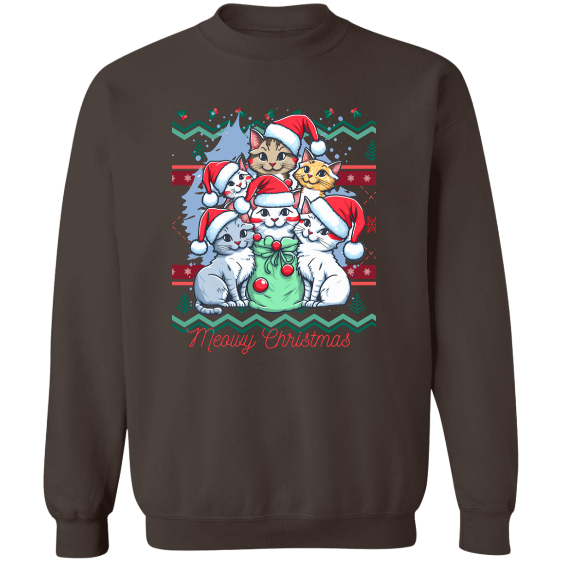 Ugly Christmas- Crewneck Pullover Sweatshirt