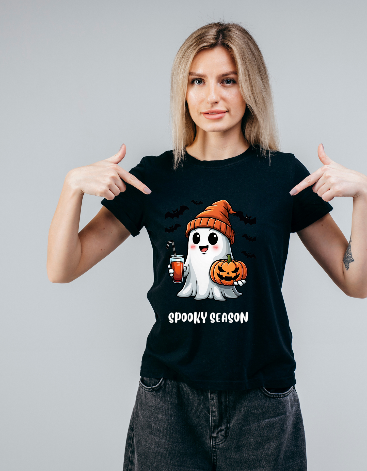Halloween Ghost Coffee G500 T-Shirt