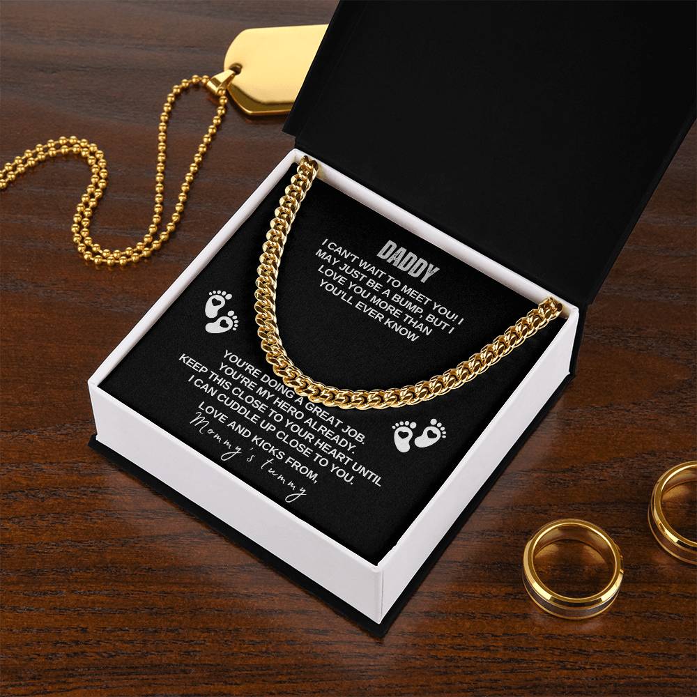 Daddy | Bump | 2 feet | Cuban Link Chain