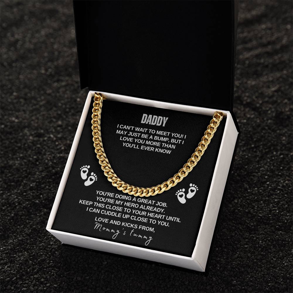 Daddy | Bump | 2 feet | Cuban Link Chain