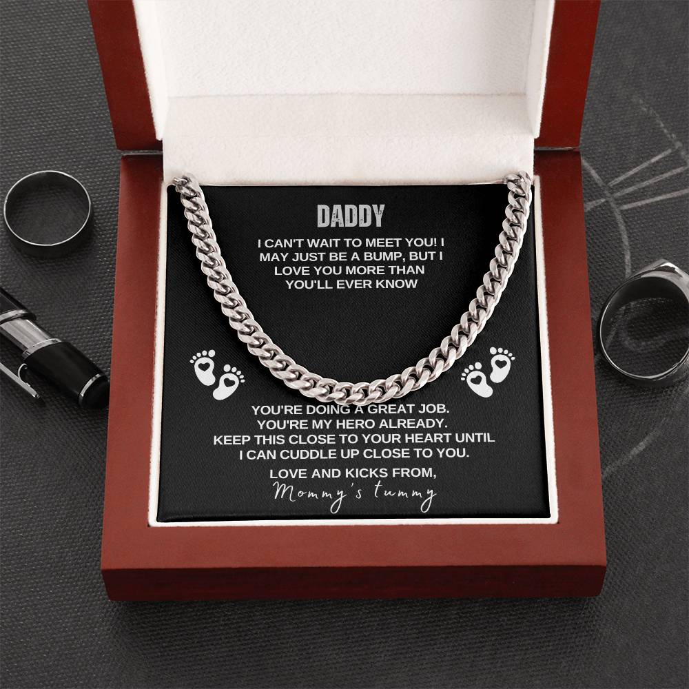 Daddy | Bump | 2 feet | Cuban Link Chain