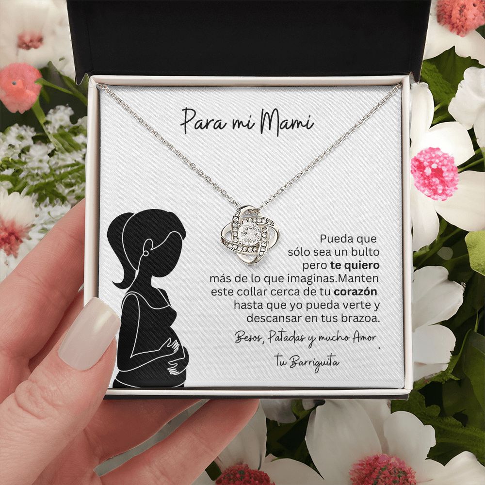 Para mi Mami | Del Bulto en tu Barriguita | Love Knot Necklace