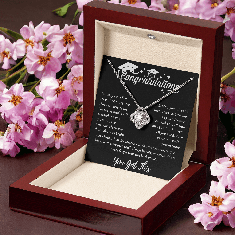 To My Daughter – Graduation Necklace Gift