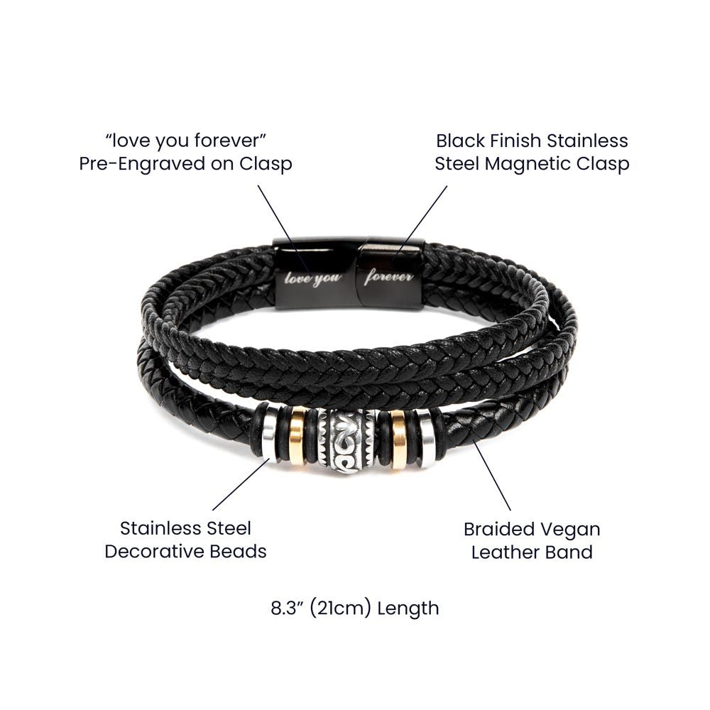 To My Daddy | Love you Forever Bracelet