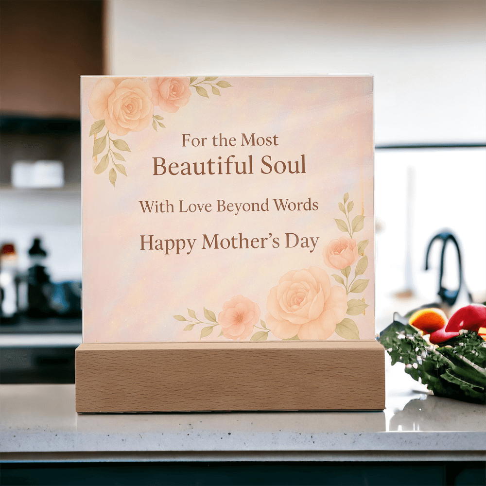 For the Most Beautiful Soul - Acrylic Square
