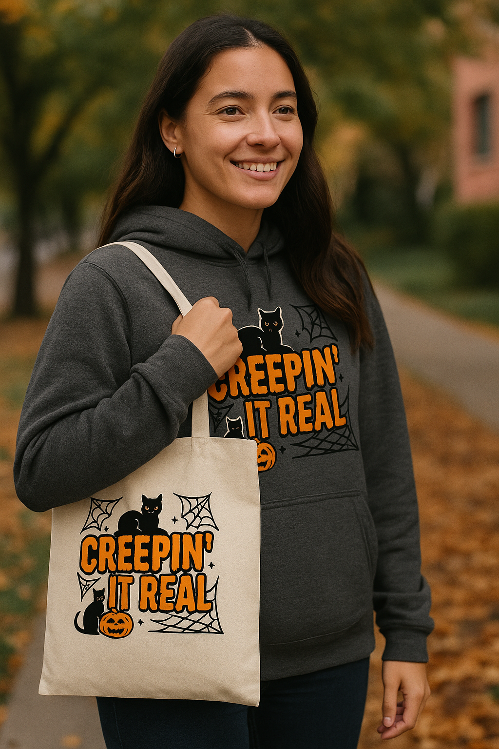 Creepin' it Real Pullover Unisex Hoodie
