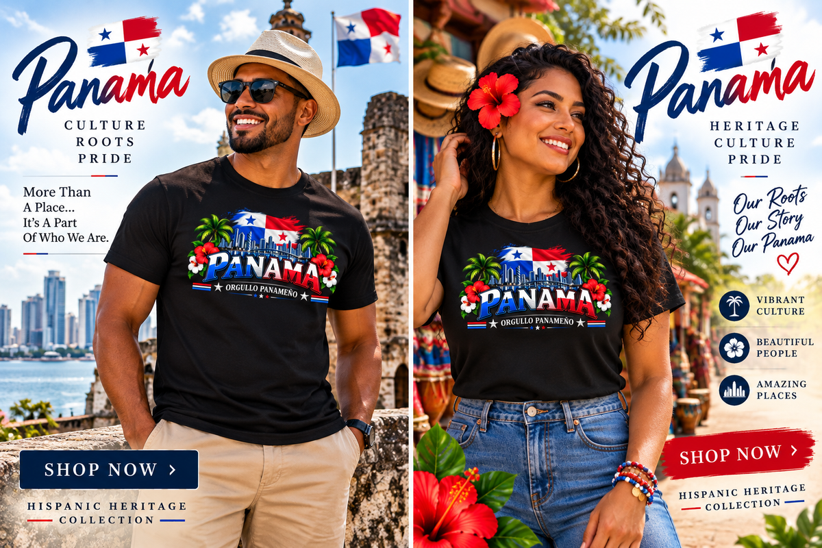 Panama Orgullo Panameño Shirt – Panamanian Pride Tee