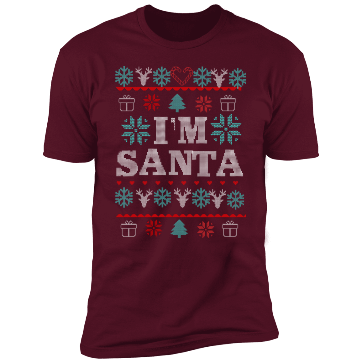 I'm Santa - Christmas Ugly  Premium Short Sleeve T-Shirt