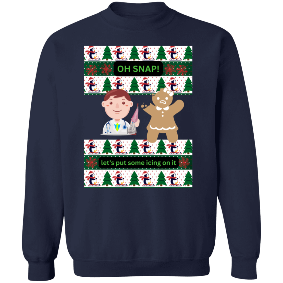 Christmas Ugly-  Crewneck Pullover Sweatshirt