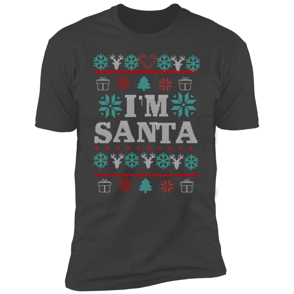 I'm Santa - Christmas Ugly  Premium Short Sleeve T-Shirt