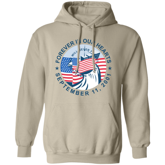 9/11 Forever in our Hearts G185 Pullover Hoodie