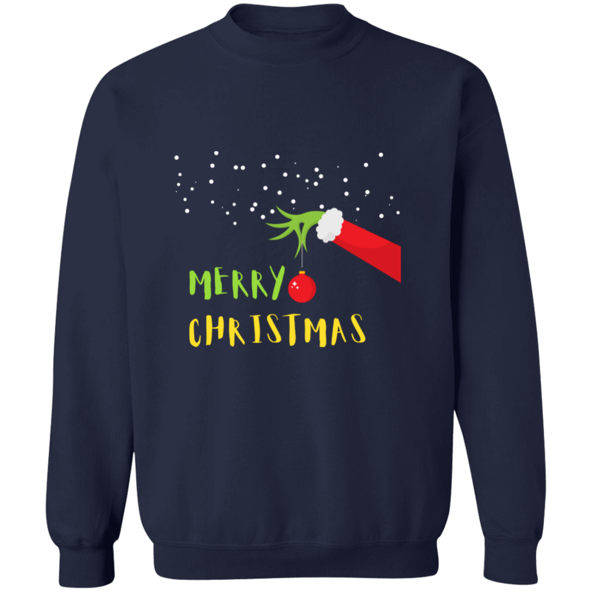Merry Christmas  Crewneck Pullover Sweatshirt