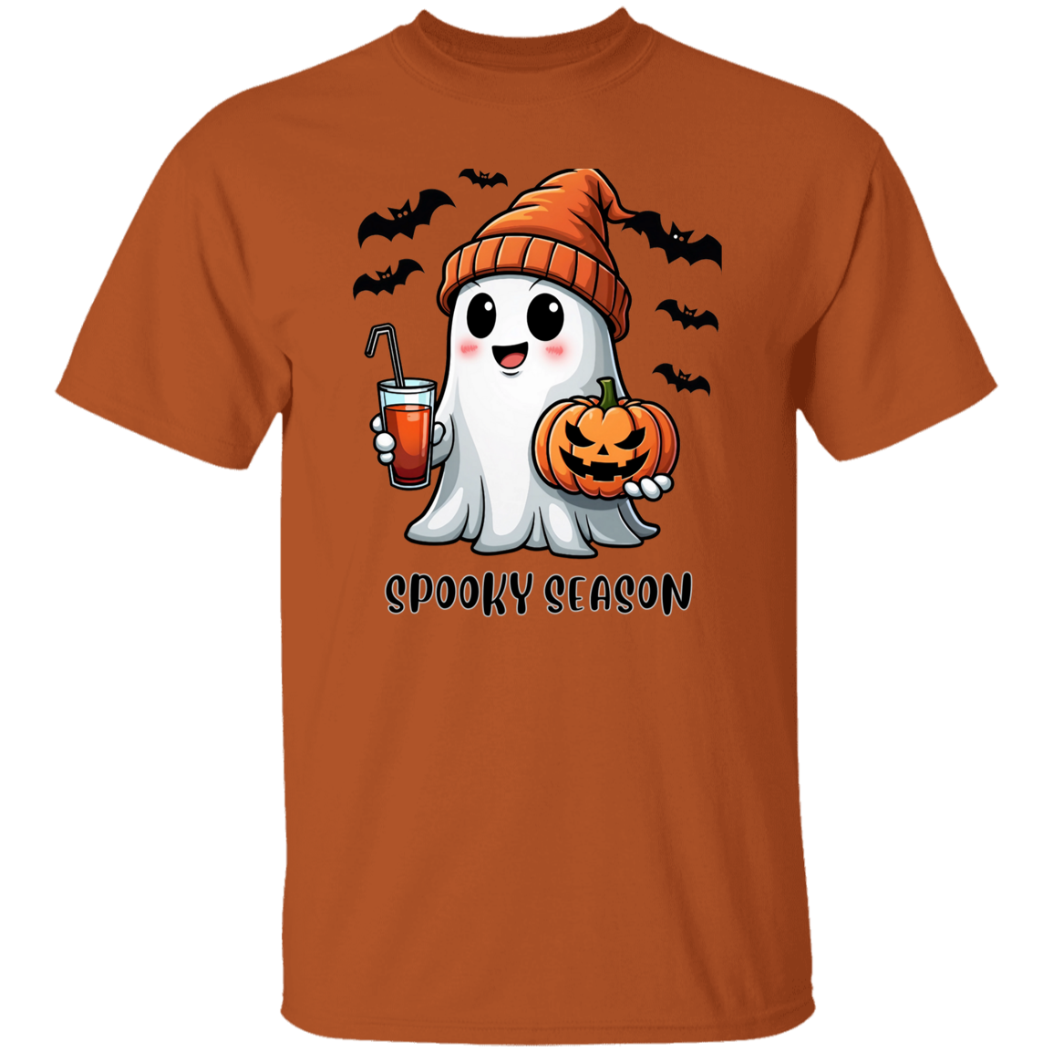 Halloween Ghost Coffee  G500  T-Shirt