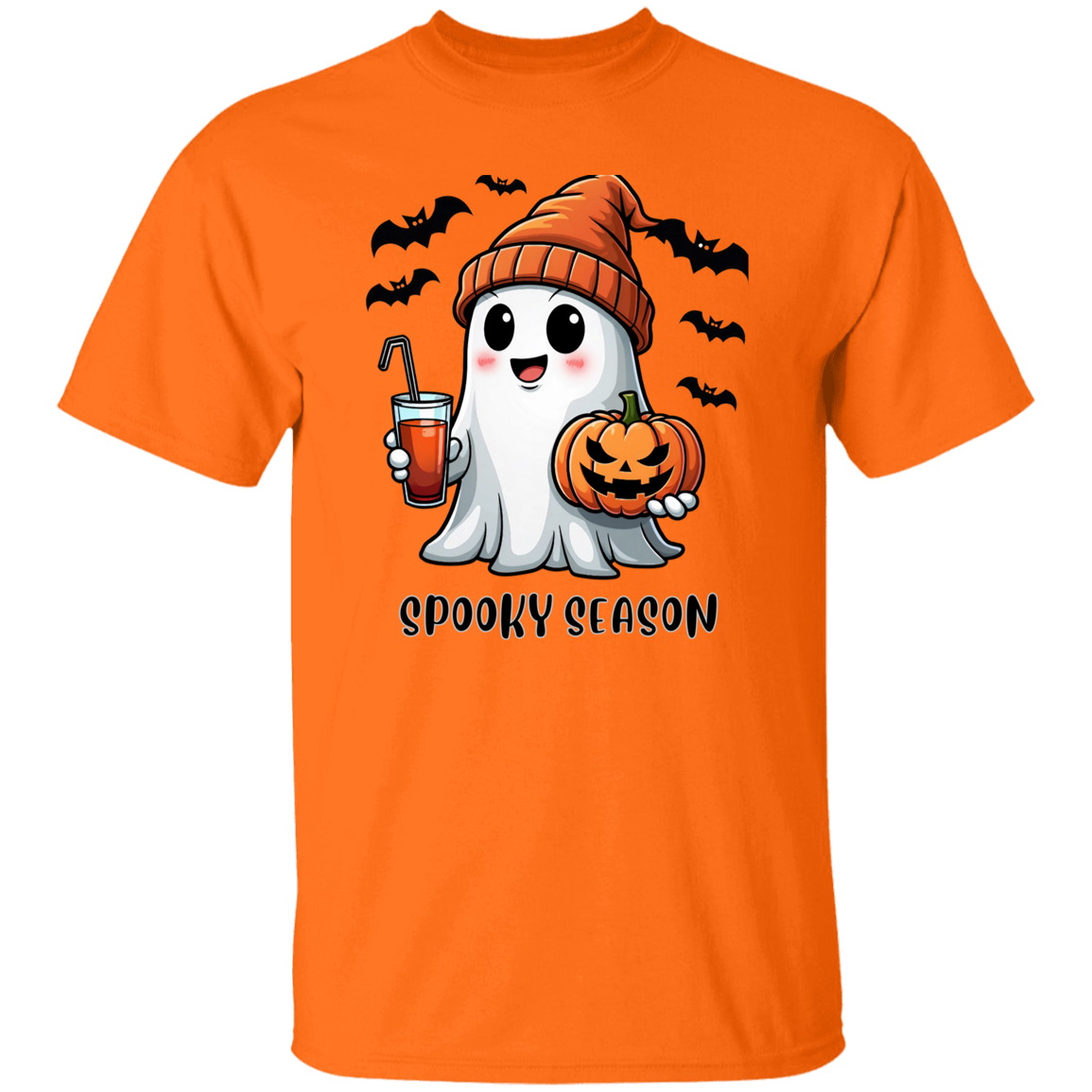 Halloween Ghost Coffee  G500  T-Shirt