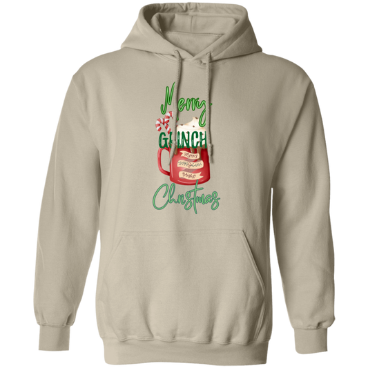 Merry Grinch Christmas Pullover Hoodie