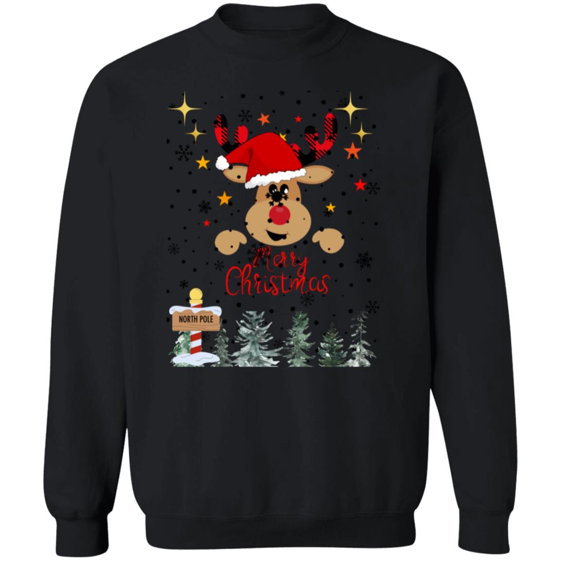 Christmas - Ugly Crewneck Pullover Sweatshirt