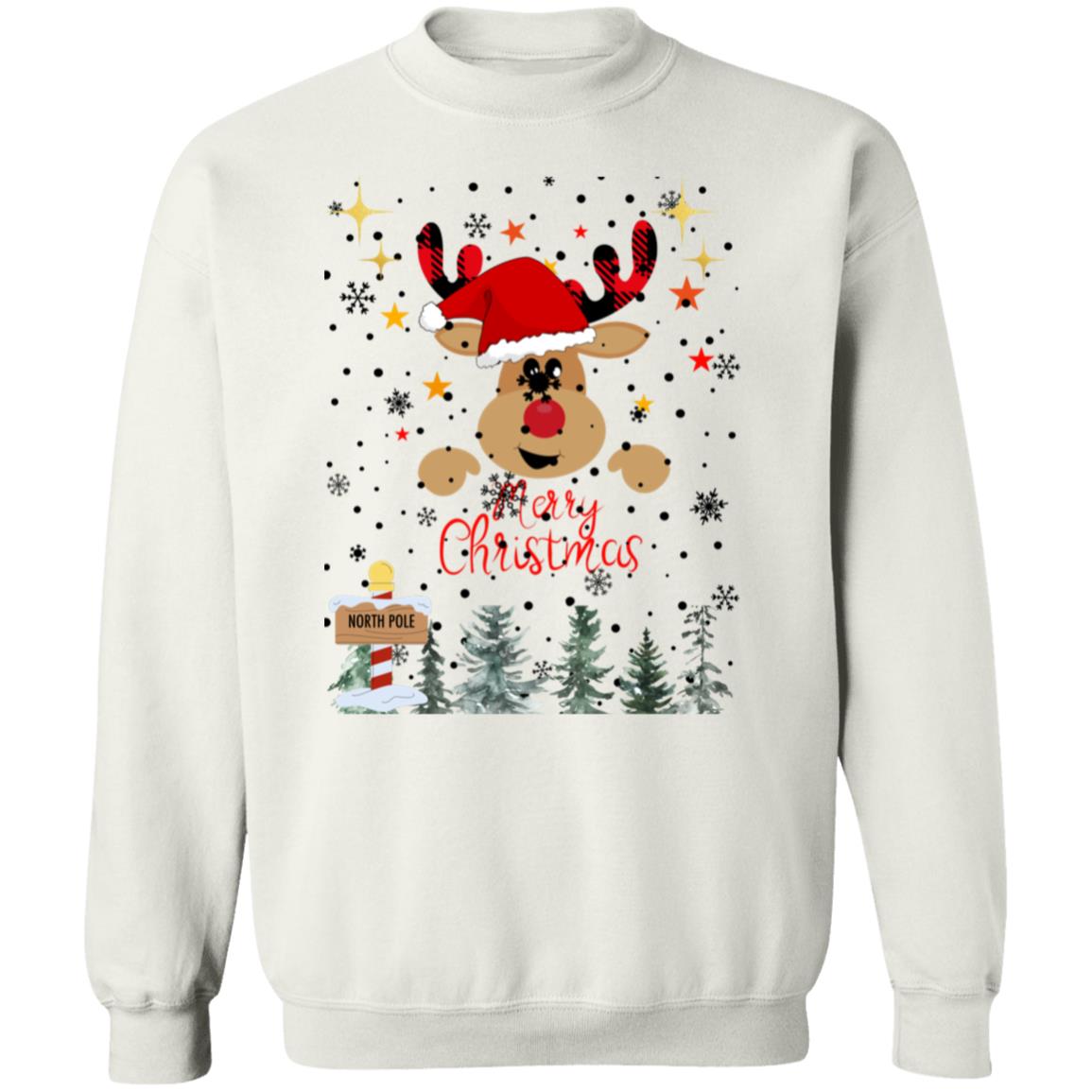 Christmas - Ugly Crewneck Pullover Sweatshirt