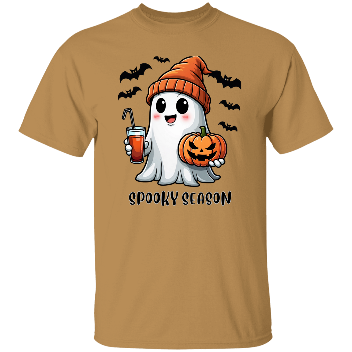 Halloween Ghost Coffee  G500  T-Shirt