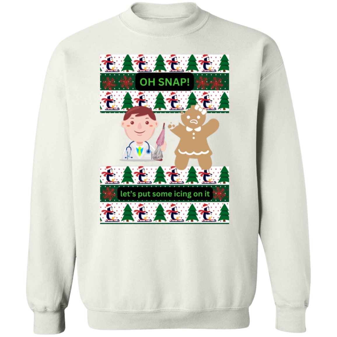 Christmas Ugly-  Crewneck Pullover Sweatshirt