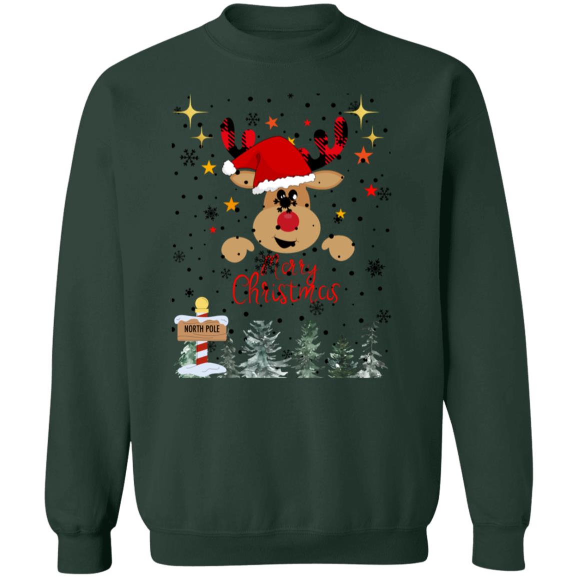 Christmas - Ugly Crewneck Pullover Sweatshirt