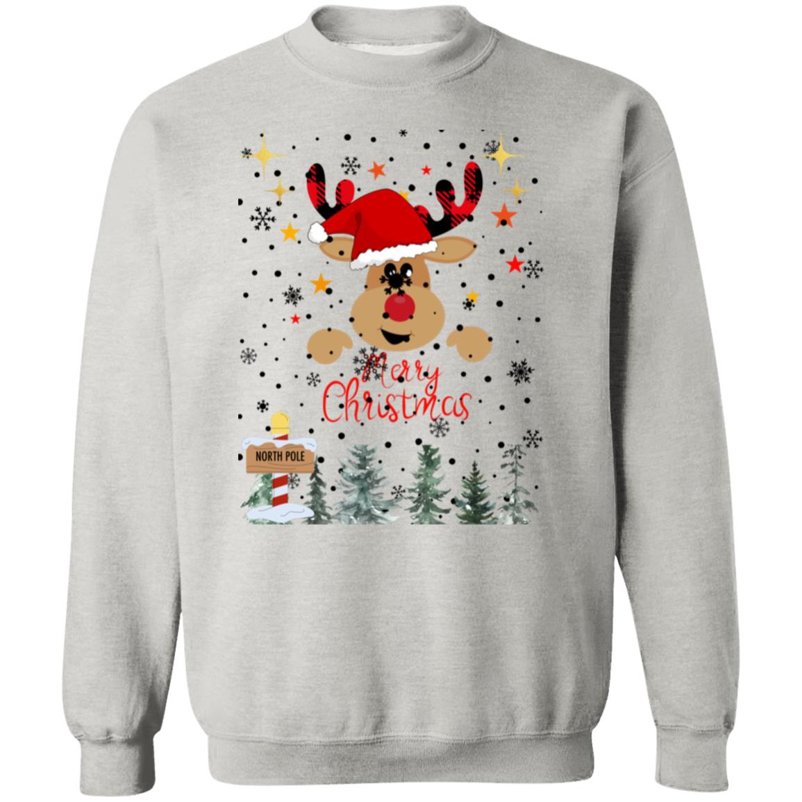 Christmas - Ugly Crewneck Pullover Sweatshirt