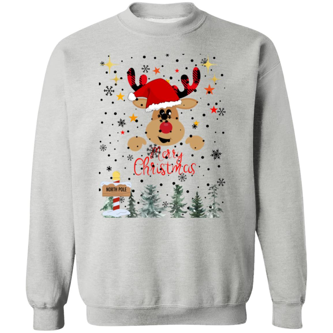 Christmas - Ugly Crewneck Pullover Sweatshirt