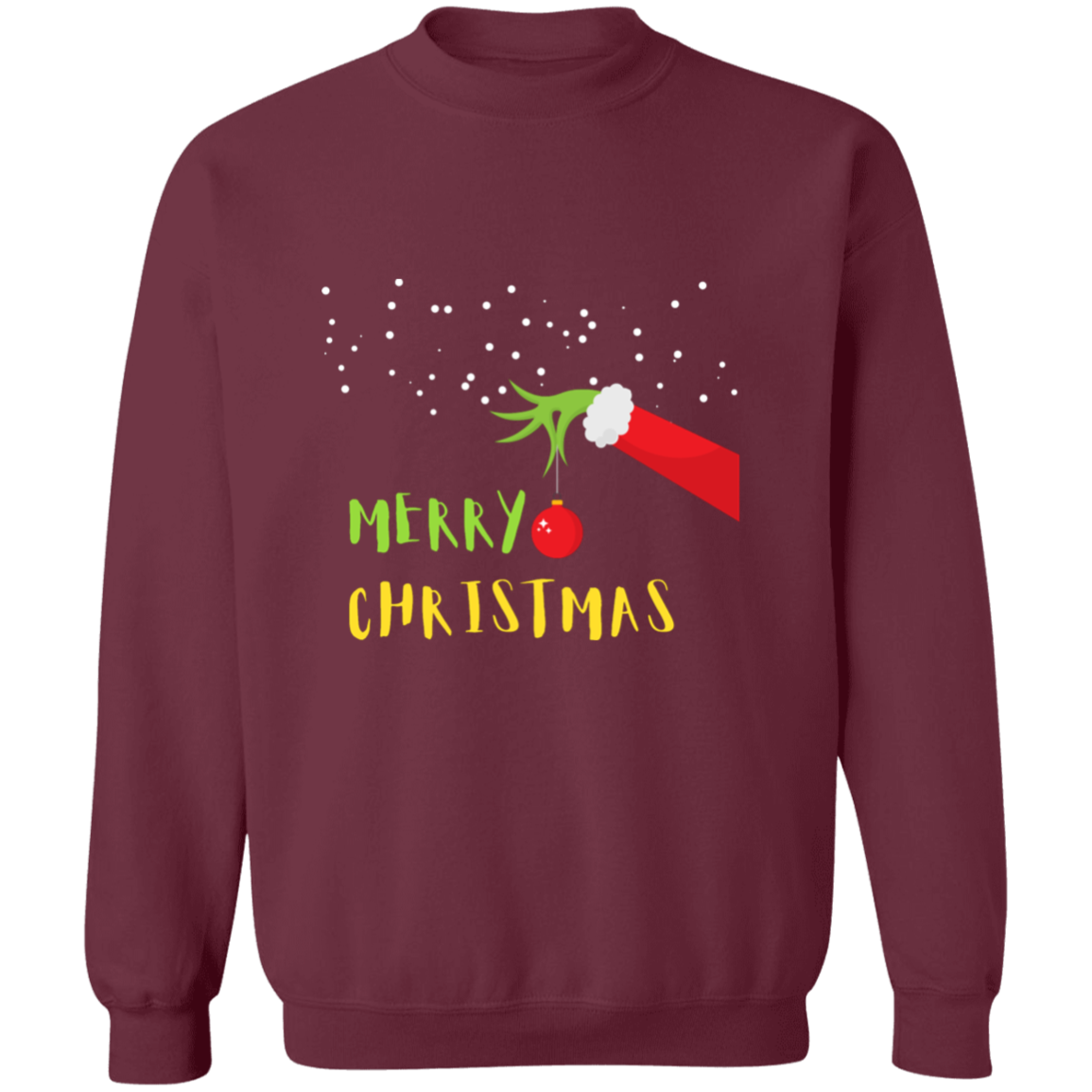 Merry Christmas  Crewneck Pullover Sweatshirt