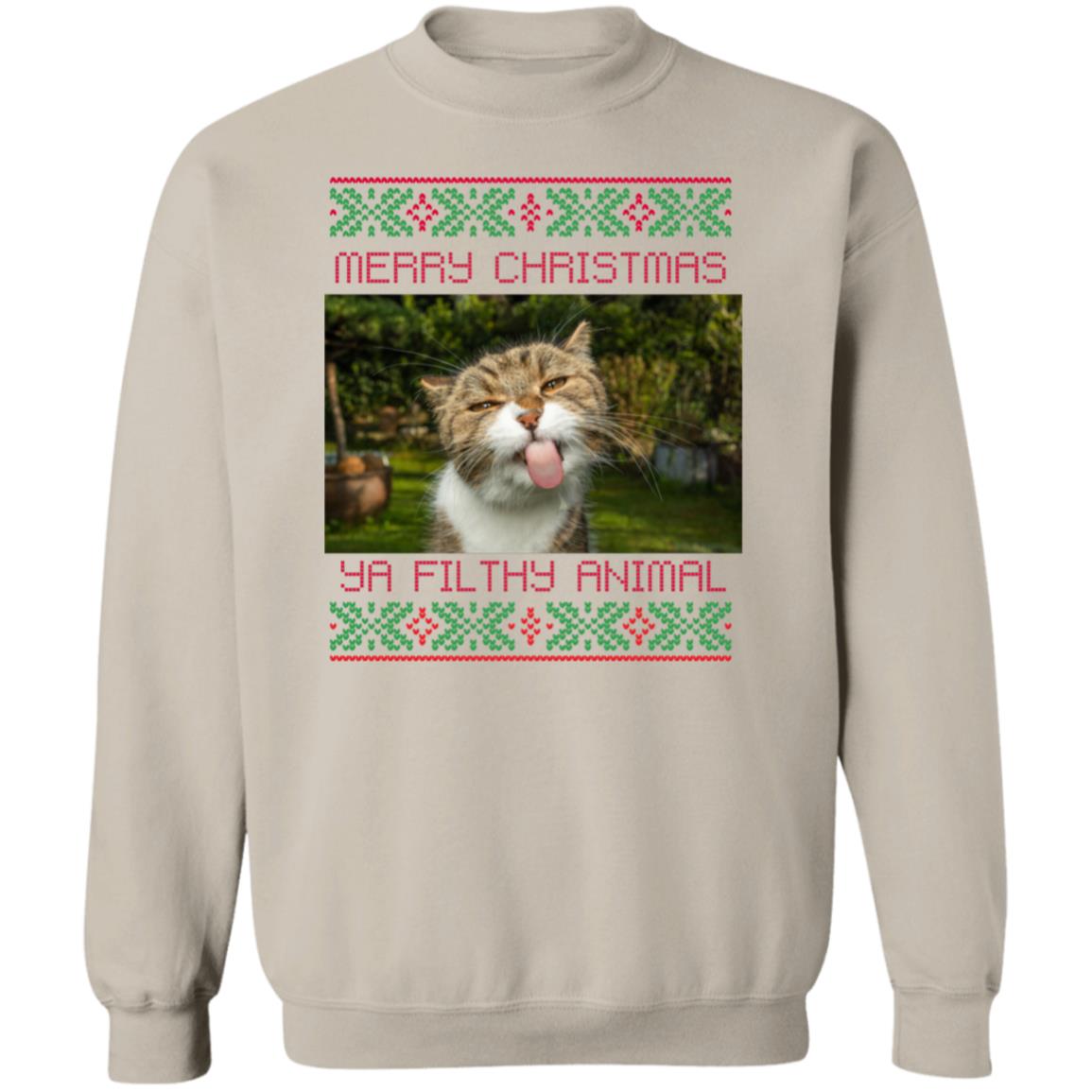 Christmas Ugly Sweater  Crewneck Pullover Sweatshirt