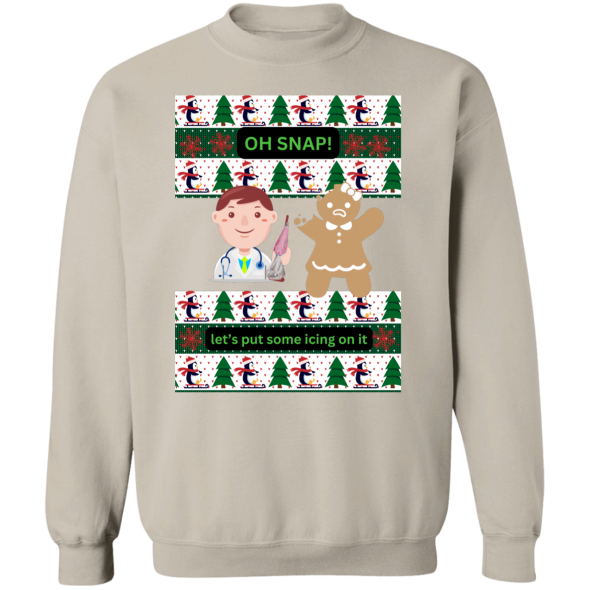 Christmas Ugly-  Crewneck Pullover Sweatshirt