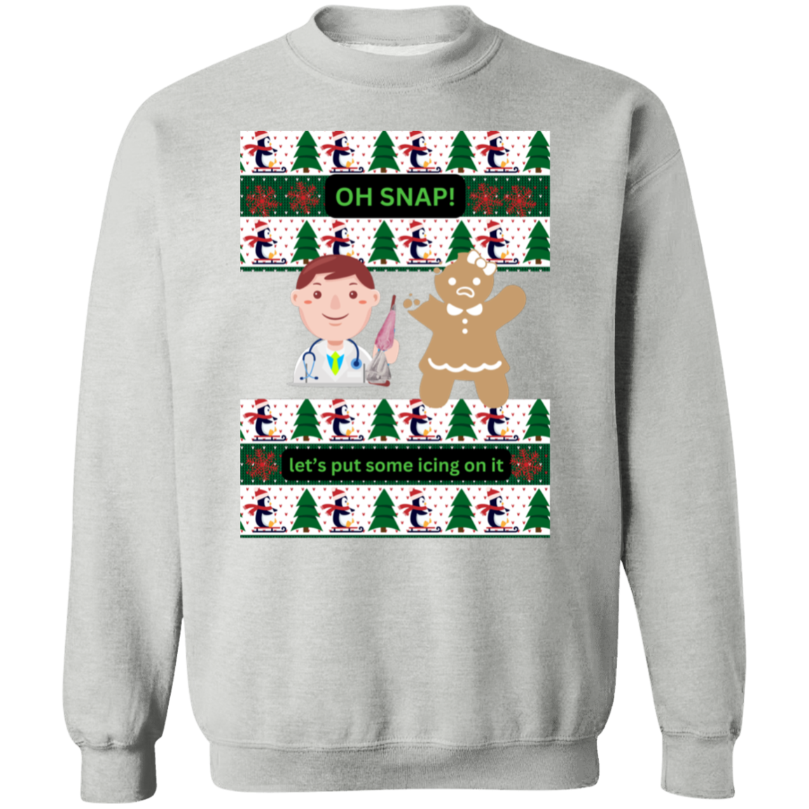Christmas Ugly-  Crewneck Pullover Sweatshirt
