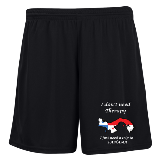 I don't need Therapy |  Ladies' Moisture-Wicking 7 inch Inseam Training Shorts