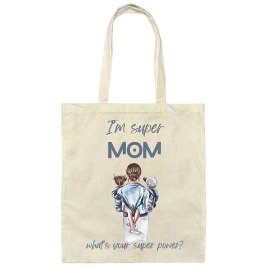 Super Mom  Canvas Tote Bag