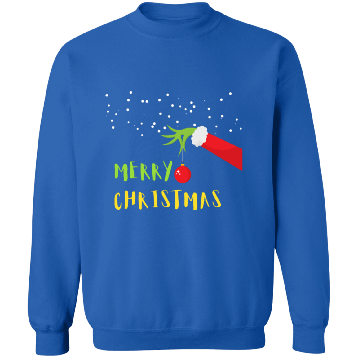 Merry Christmas  Crewneck Pullover Sweatshirt