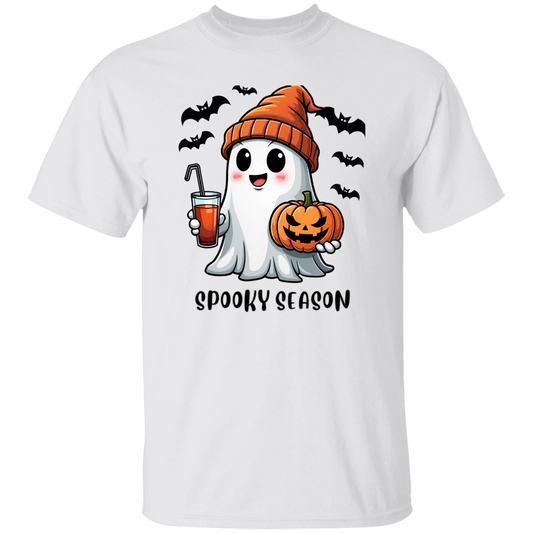 Halloween Ghost Coffee  G500  T-Shirt