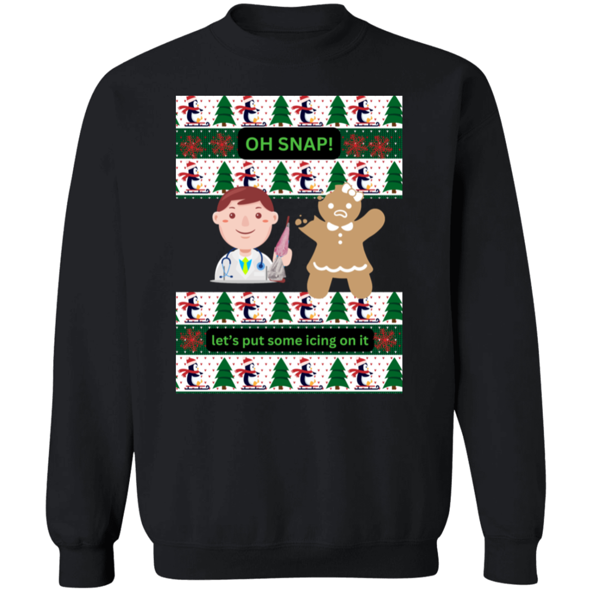 Christmas Ugly-  Crewneck Pullover Sweatshirt