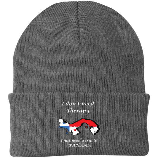 I don't need Therapy |  Embroidered Knit Cap