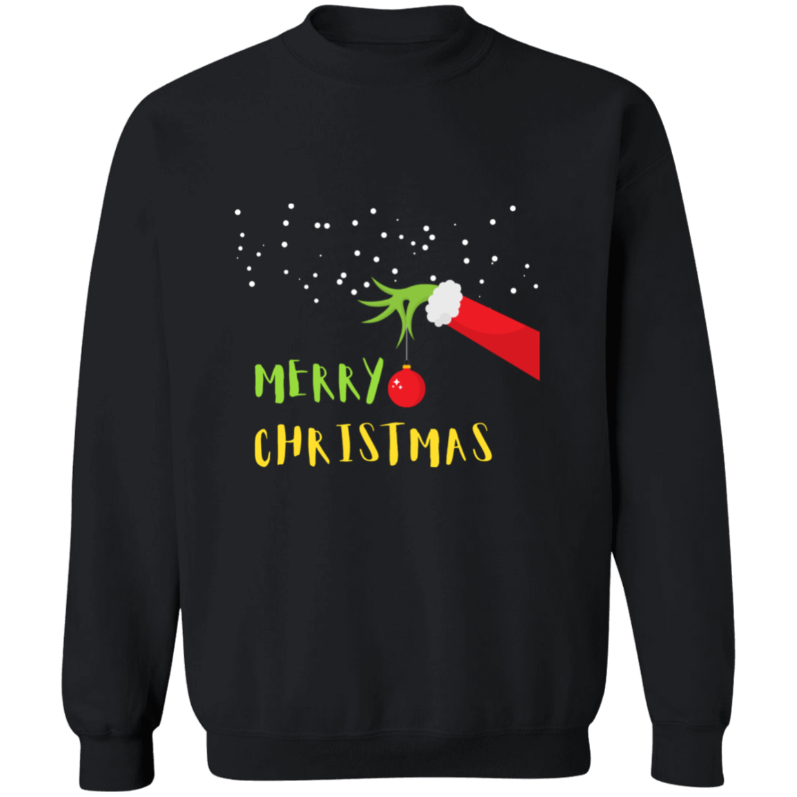 Merry Christmas  Crewneck Pullover Sweatshirt