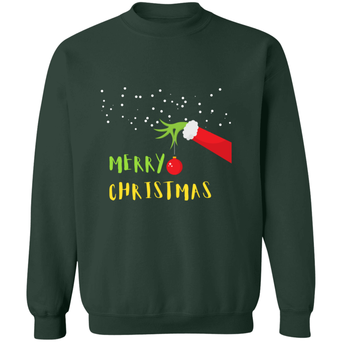 Merry Christmas  Crewneck Pullover Sweatshirt