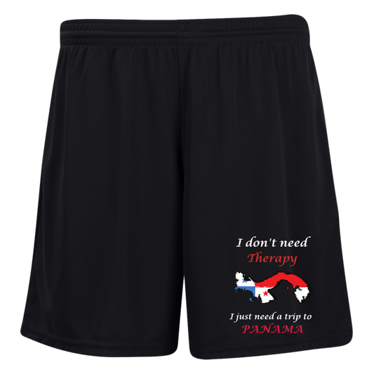 I don't need Therapy | Ladies' Moisture-Wicking 7 inch Inseam Training Shorts