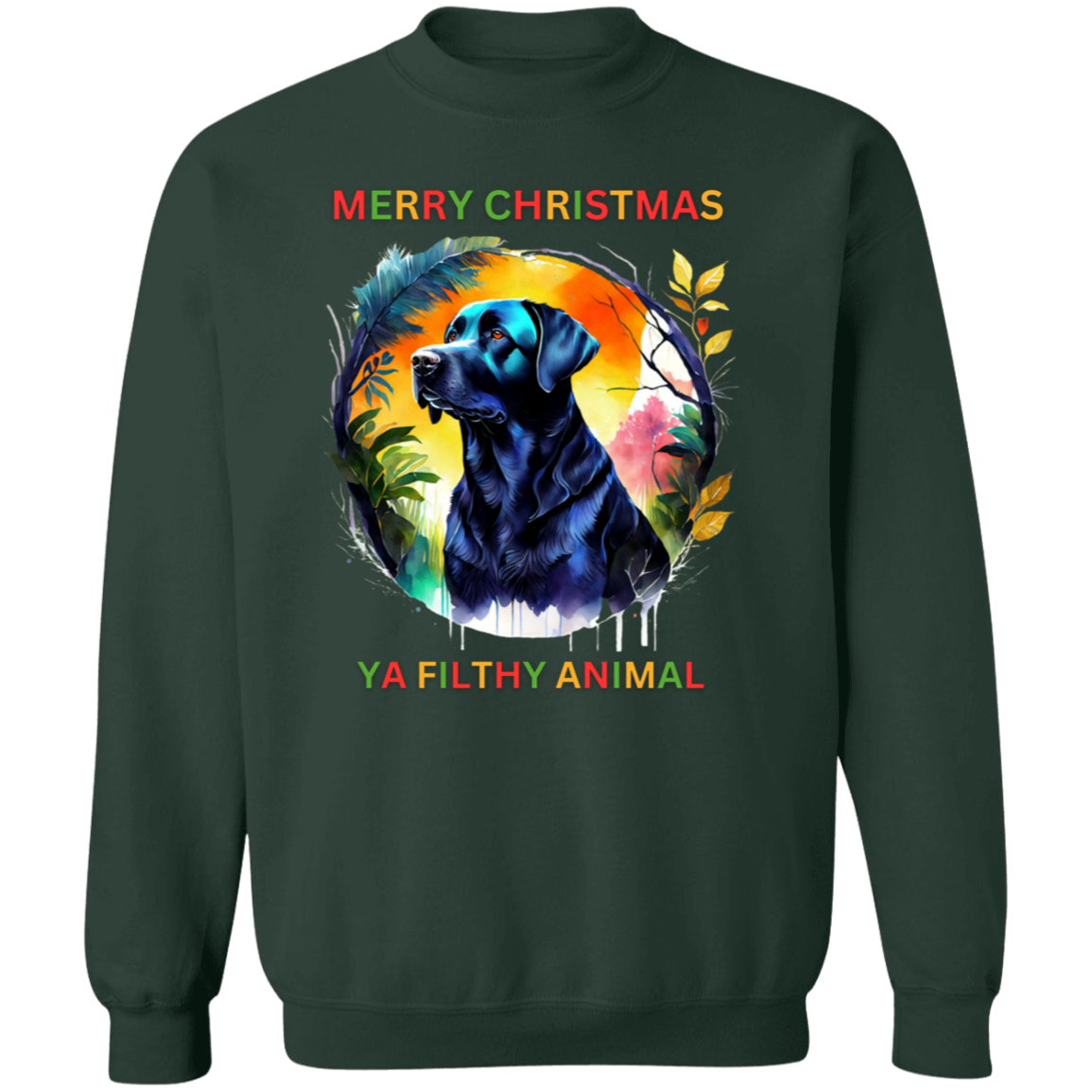 Merry Christmas Ya Filthy...... Crewneck Pullover Sweatshirt