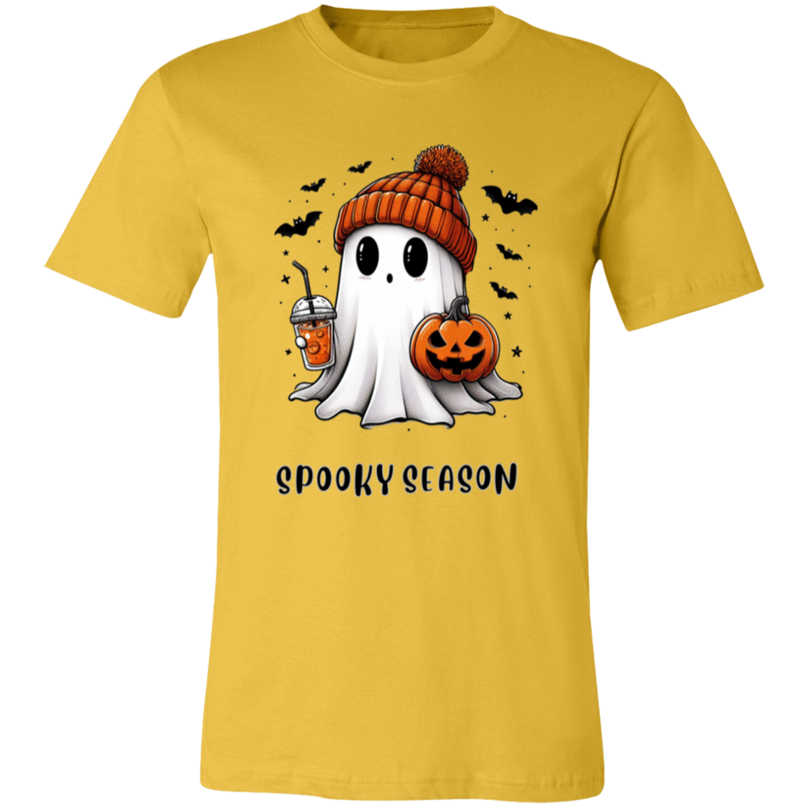 Halloween Ghost Coffee 3001C Unisex Jersey Short-Sleeve T-Shirt