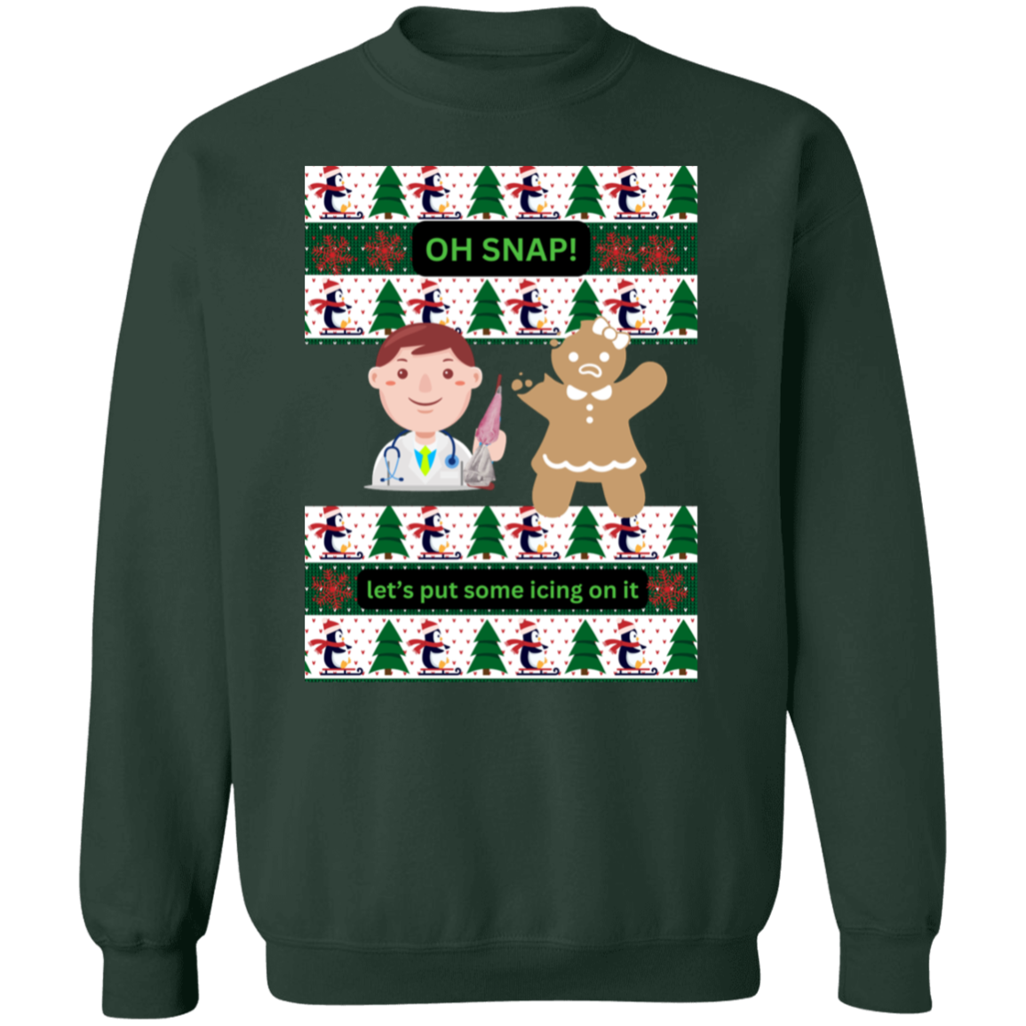 Christmas Ugly-  Crewneck Pullover Sweatshirt