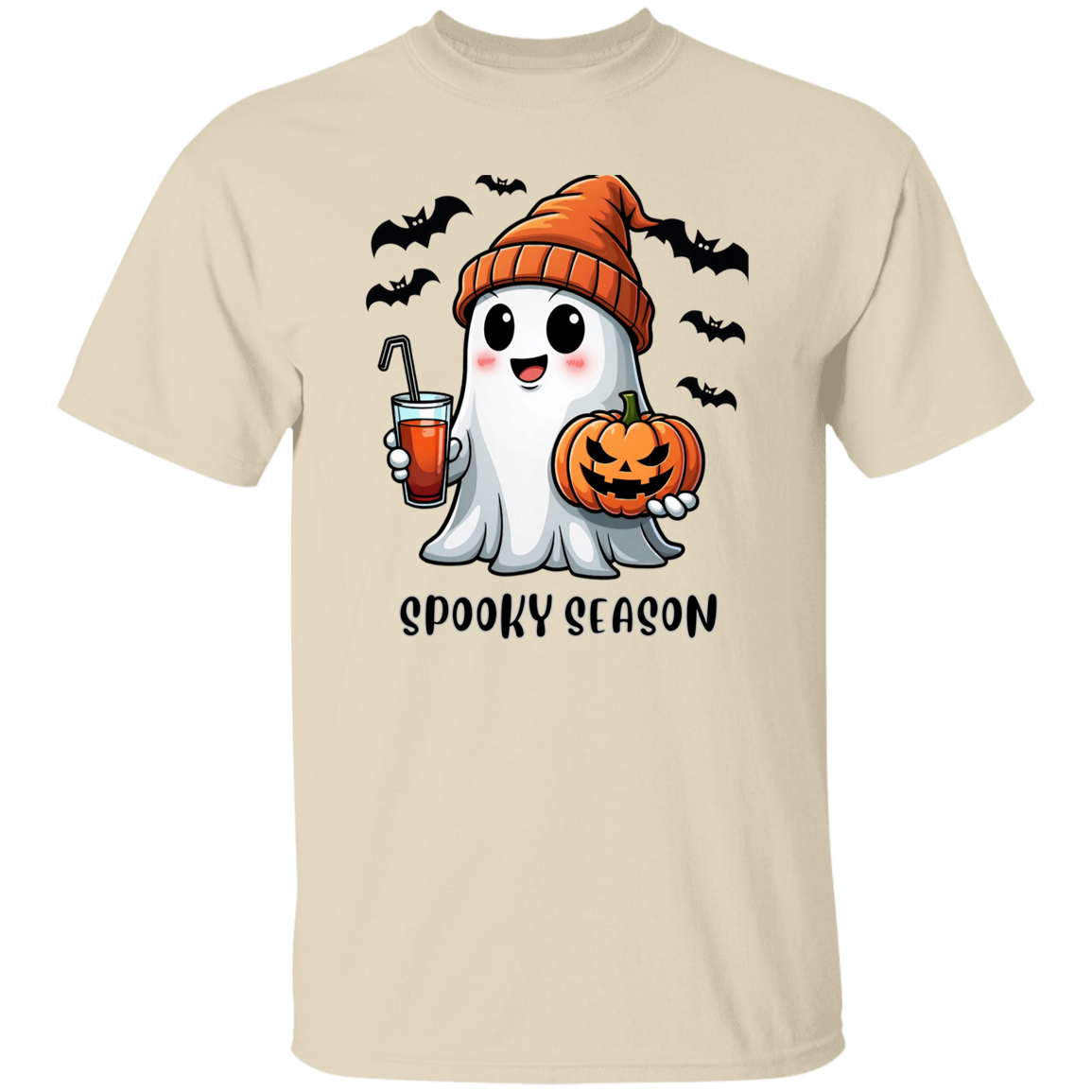 Halloween Ghost Coffee  G500  T-Shirt