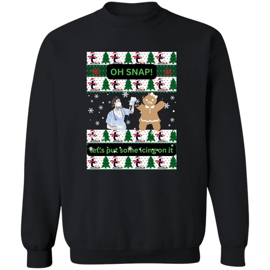 Christmas Ugly -Crewneck Pullover Sweatshirt